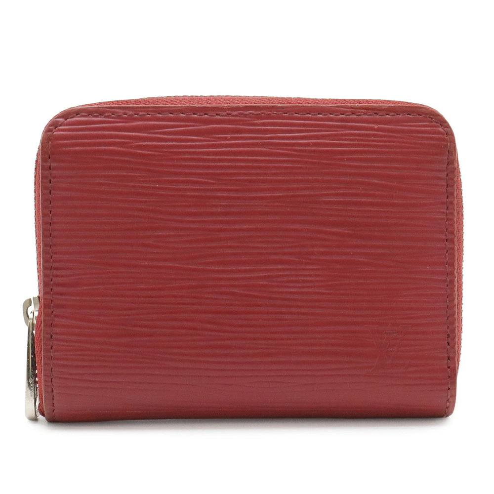 LOUIS VUITTON Epi Zippy Coin Purse Case Leather Fuschia Pink